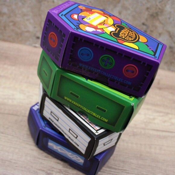 Deddy Bears 5" Plush in Coffin Case Bundle Collectibles Series 3 - SET OF 4 - Picture 6 of 6